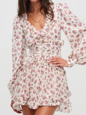 For Love & Lemons Jayleen Mini Dress